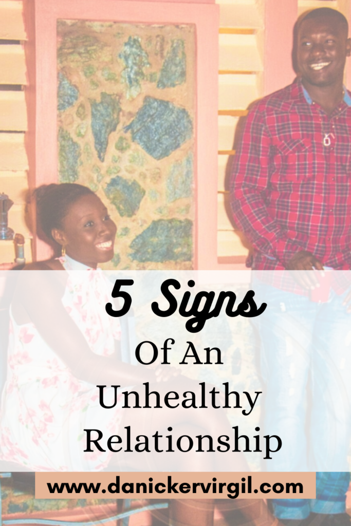 5 Signs of an unhealthy relationship